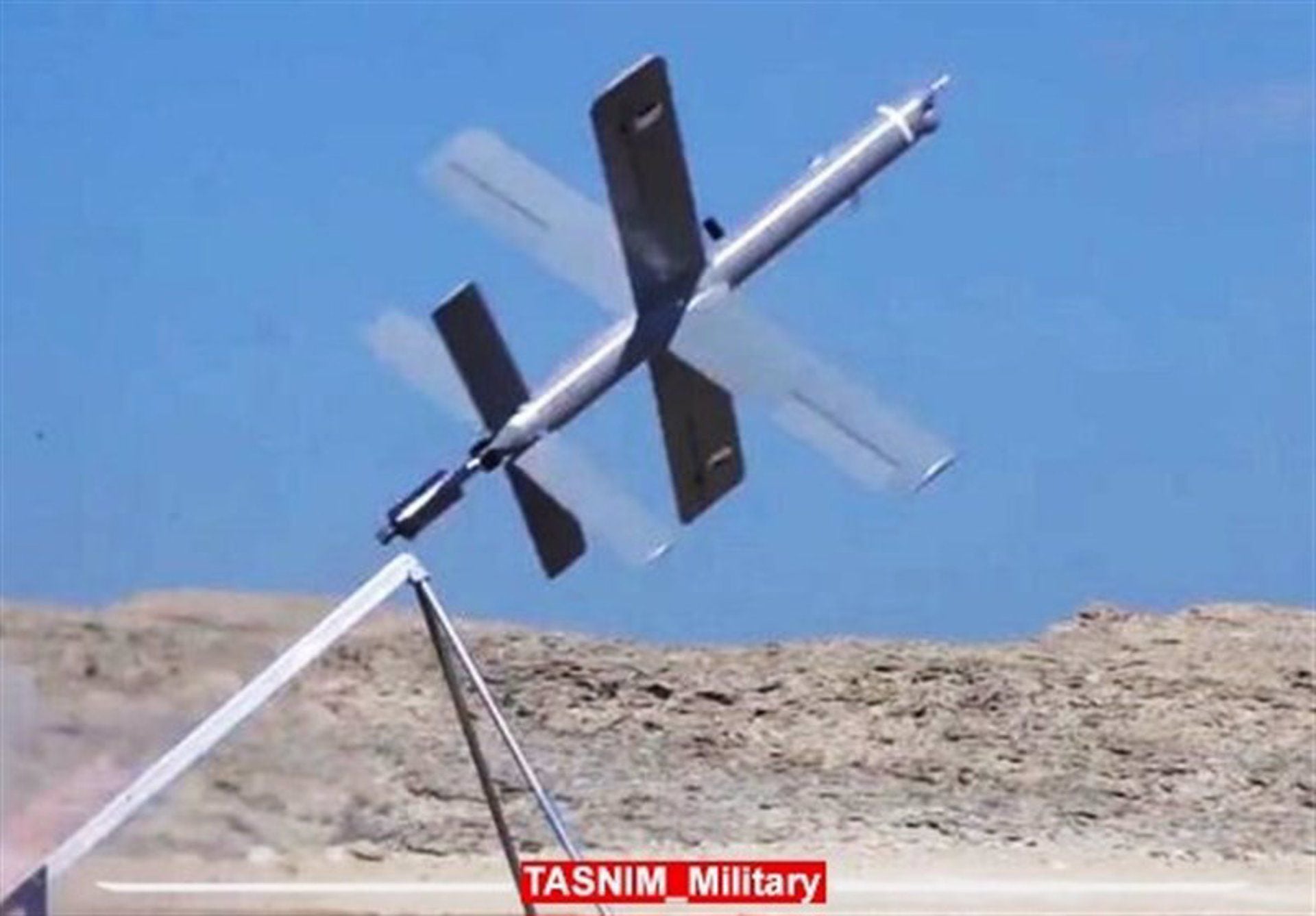  El régimen de Irán presentó un nuevo modelo de "dron suicida" de corto alcance. Europa Press




