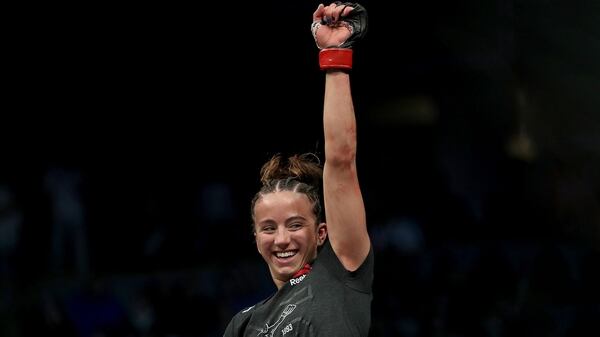 Maycee Barber sueña con ser la campeona más joven de la UFC (AFP)