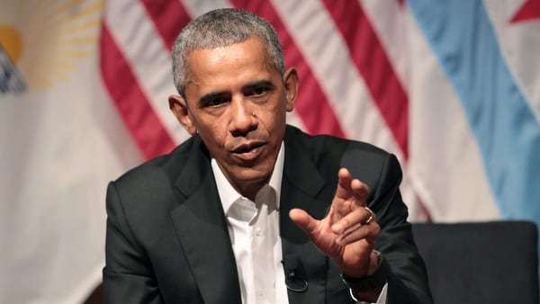 El ex presidente de los EEUU Barack Obama (AFP)