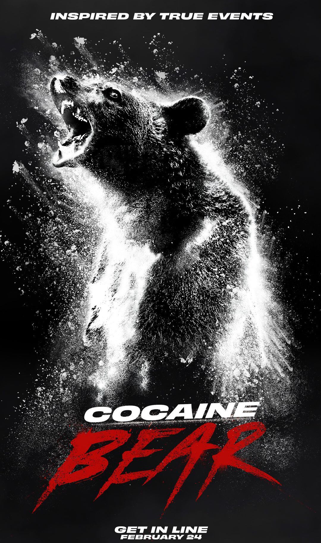 Oso intoxicado. Cocaine Bear. (Universal Pictures)