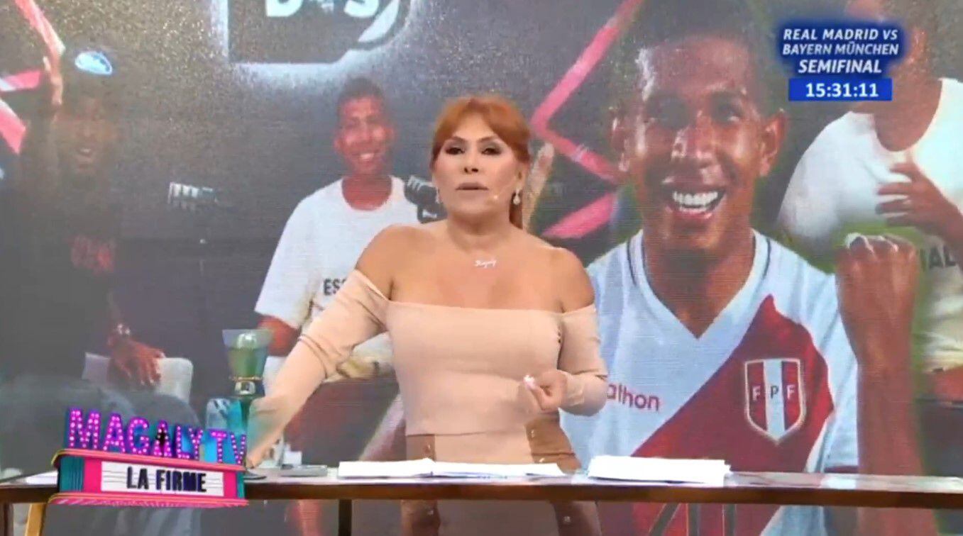 Magaly Medina decepcionada de ‘Oreja’ Flores por no recordar fecha de su boda. (Captura: Magaly Tv La Firme)