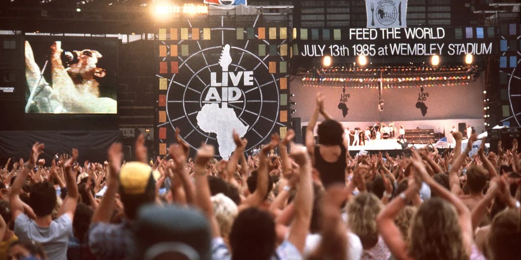 Live Aid: los egos de 50 estrellas, la mala noche de Madonna, el papelón de  Led Zeppelin y el amor por Queen - Infobae