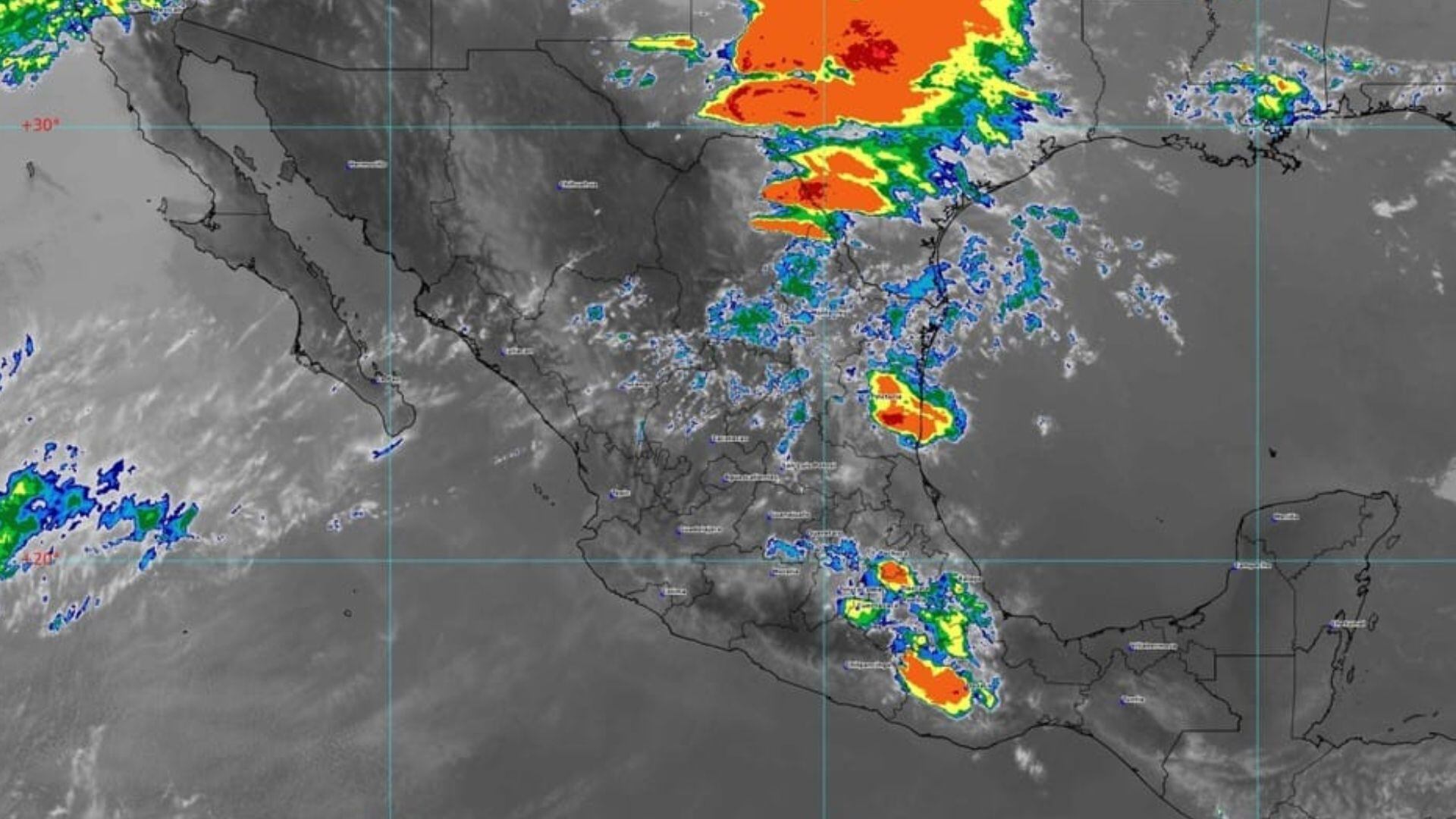 Mapa del clima en México para este domingo 5 de mayo.