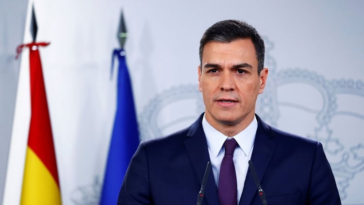 El presidente español Pedro Sánchez (Reuters)