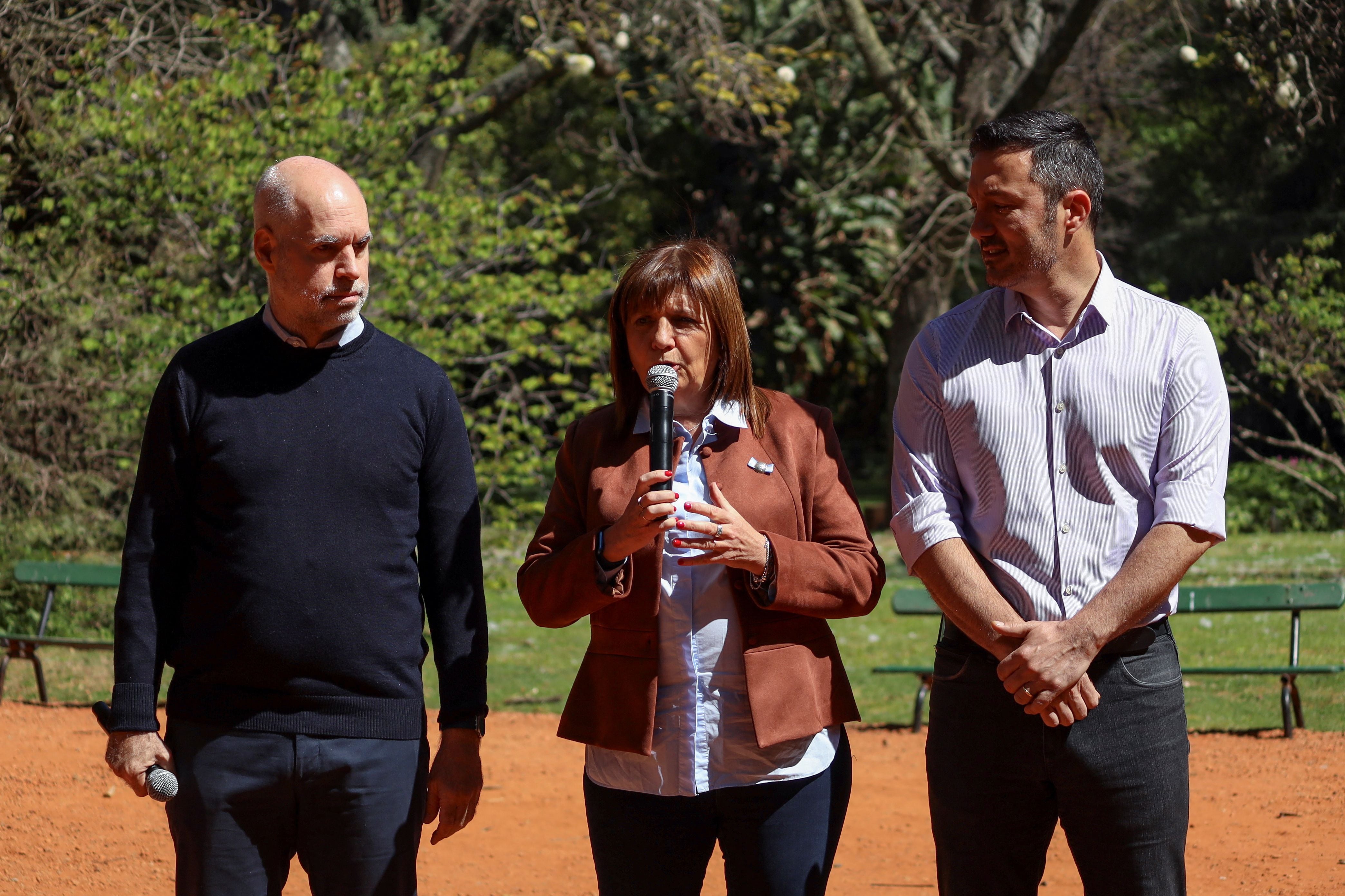 Bullrich anunció a Larreta como su eventual jefe de Gabinete (REUTERS/Cristina Sille)