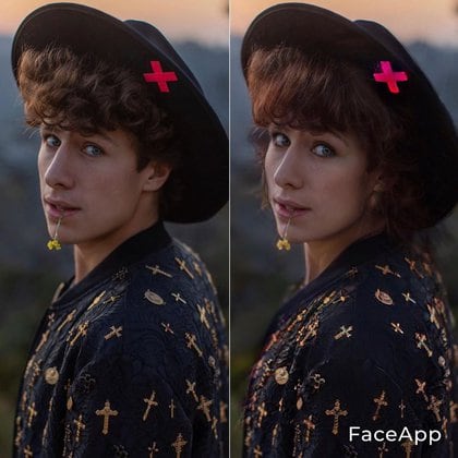 Faceapp Juanpa Zurita (Foto: Instagram@juanpazurita)