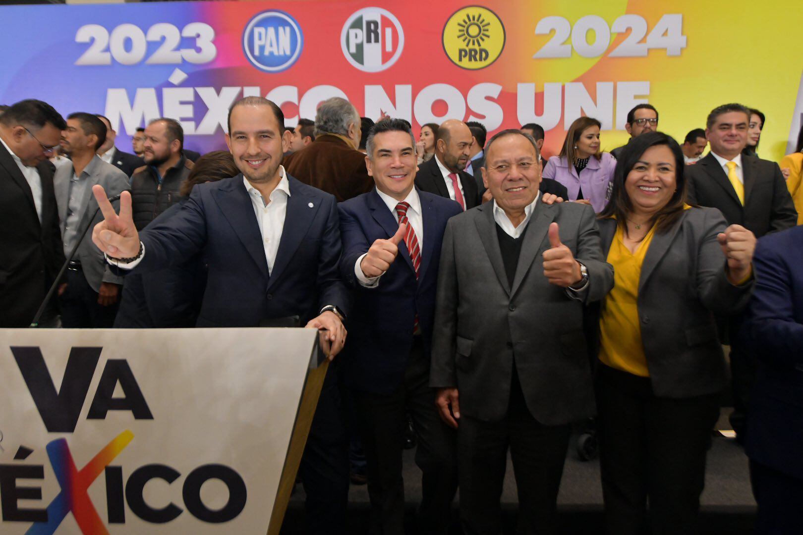 Va por México repartirá candidaturas en elecciones 2023 y 2024