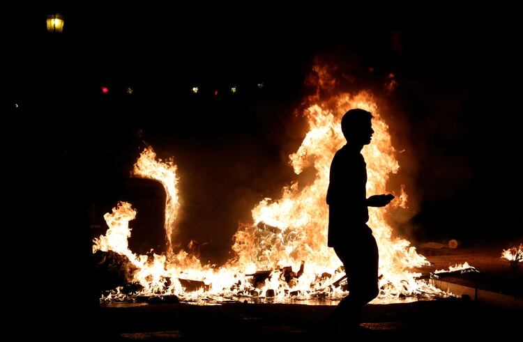 Las últimas noches en Barcelona han estado plagadas de violencia (Reuters)