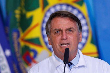 Presidente de Brasil Jair Bolzano.  REUTERS / Adriano Machado