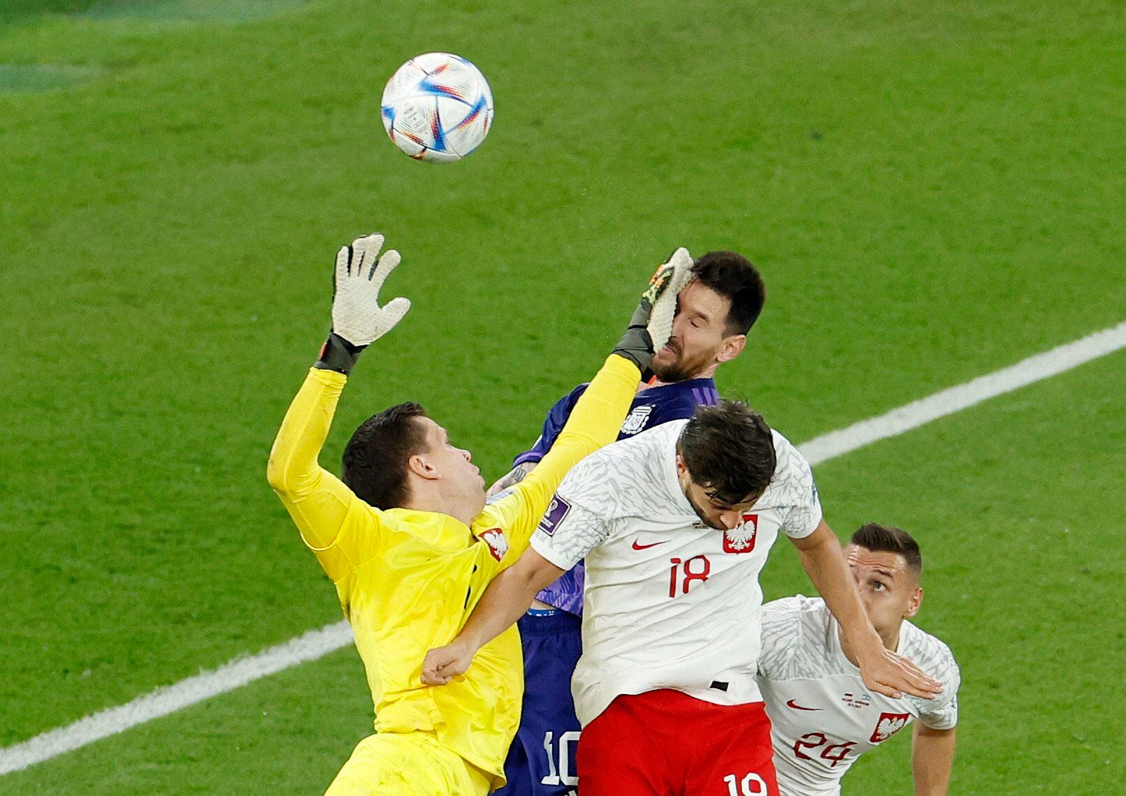 El penal de Wojciech Szczesny contra Messi