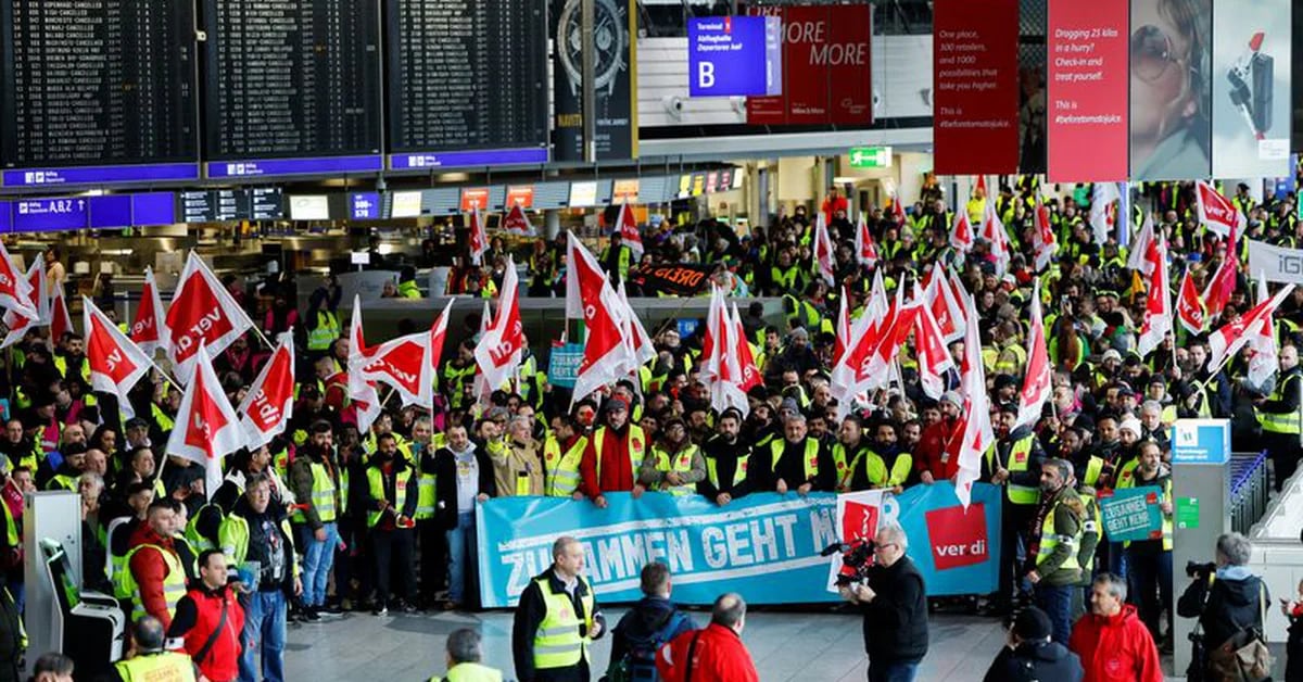 Flights canceled in new round of strikes at German airports