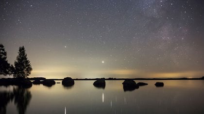 Será el último gran espectáculo astronómico del año. Photo by IBL/Shutterstock (11026062a)

