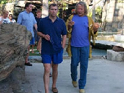 El príncipe Andrew fue uno de los invitados al resort de Peter Nygard en Bahamas.