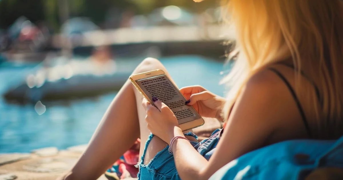 Sie brauchen kein E-Book, um im Urlaub zu lesen: Vier einfache Schritte, um Bücher auf Ihr Telefon zu bringen