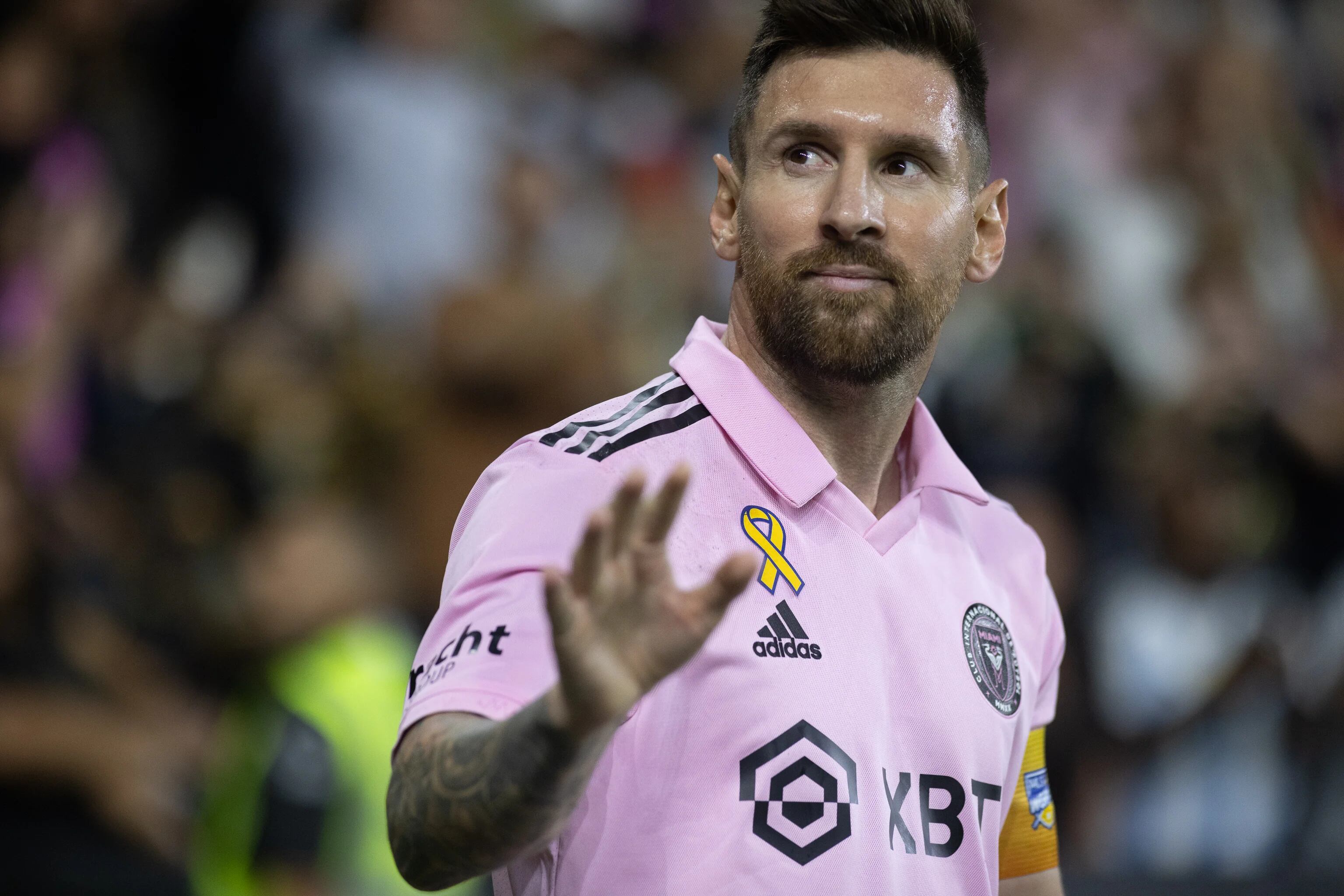 Messi se pierde por lesión su tercer partido seguido con el Inter Miami