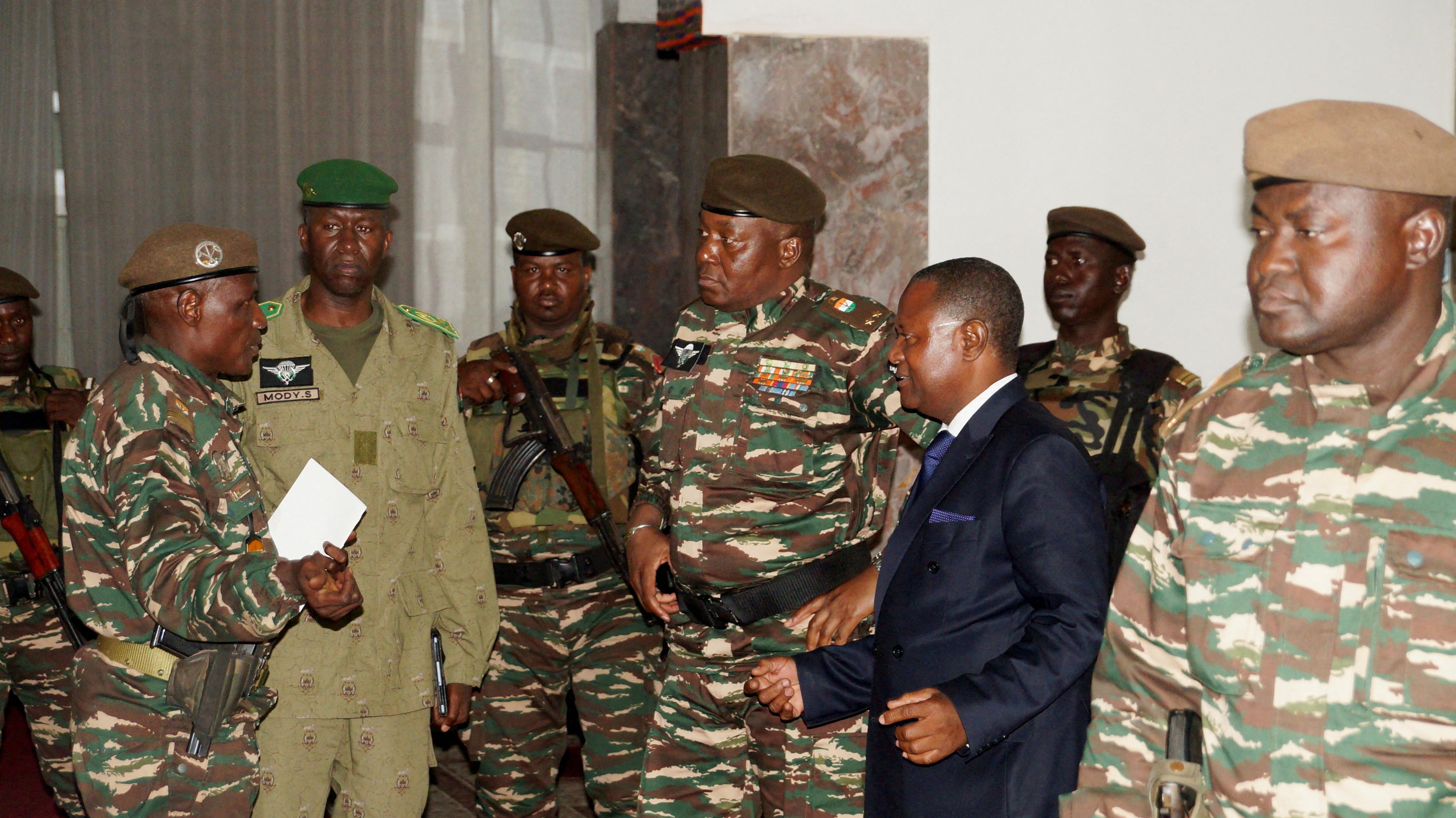 El general Abdourahmane Tiani, nuevo Jefe de Estado de Níger (REUTERS/Balima Boureima)
