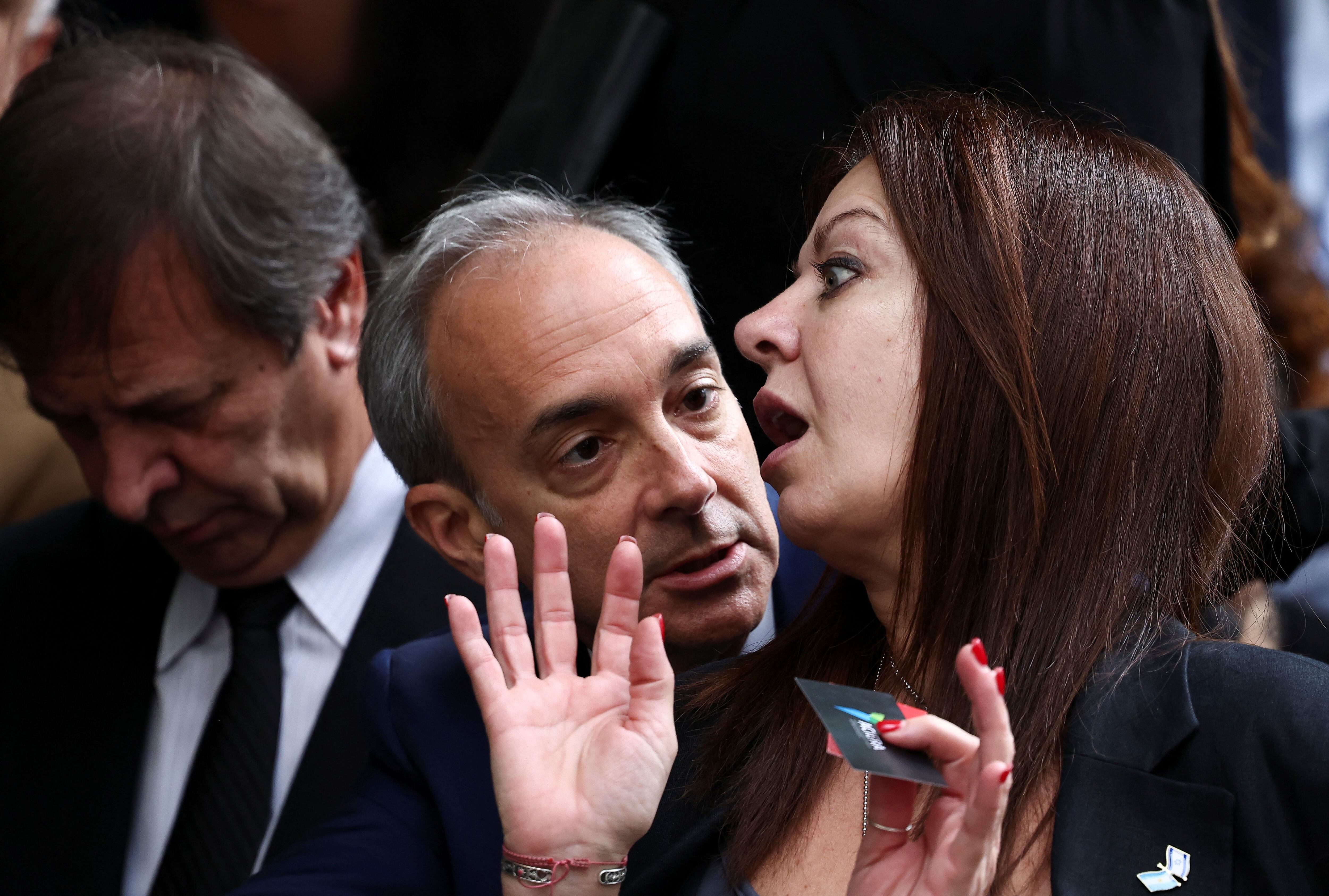 La ministra Sandra Pettovello decidió  no ceder ante la presión de los piqueteros  REUTERS/Agustin Marcarian