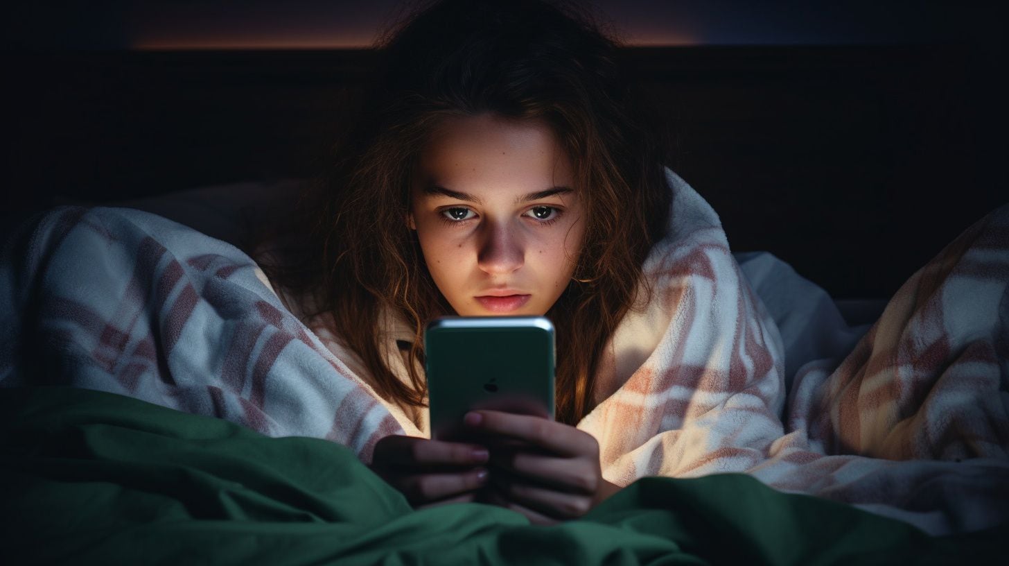 jóvenes adolescentes utilizan el celular, siendo una adicción incontenible, hiperconectividad - (Imagen Ilustrativa Infobae)