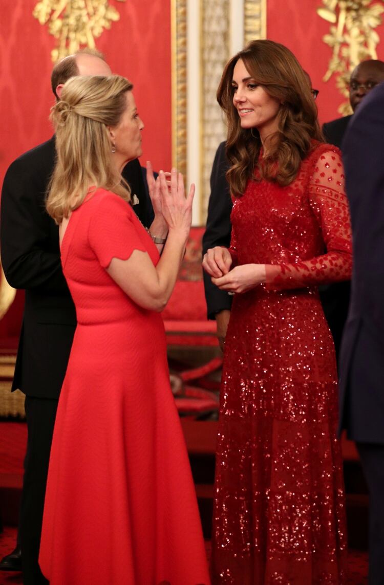 Sophie y Kete Middleton tienen una excelente relación (REUTERS)