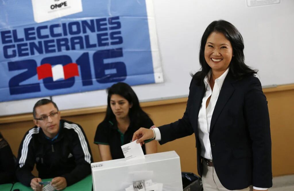 Keiko Fujimori tuvo una buena elección en los países de América (AP)