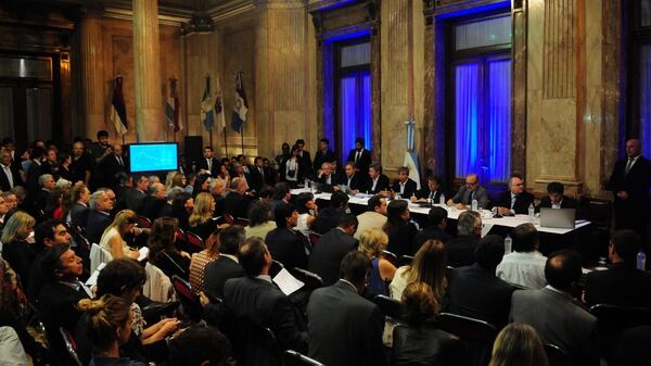 La comisión Bicameral se reúne en el Senado (Fotos: Maximiliano Luna)