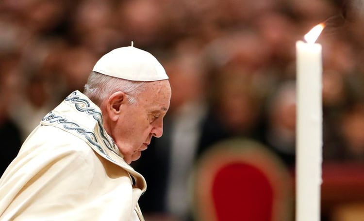 La vidente aseguró el papa Francisco no continuará en su cargo y que habrá un nuevo pontífice en este (Foto: Reuters/Yara Nardi)