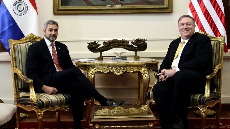 Abdo y Pompeo conversaron sobre Venezuela (Reuters)