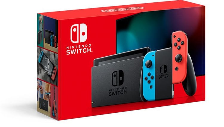 El nuevo diseño de la caja de Nintendo Switch permitirá diferenciar a la consola con mayor duración de la batería. (Foto: Nintendo)