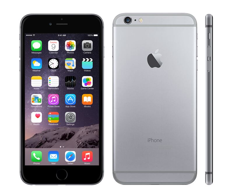 El teléfono iPhone 6 Plus se lanzó en el año 2014. (Apple)