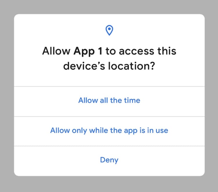 Se suma un nuevo ajuste para decidir en qué momento pueden las apps tener acceso a la ubicación del usuario.
