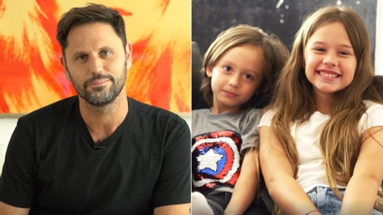 El marido de Mariana Fabbiani, Mariano Chihade, y sus hijos, Matilda y Máximo, le grabaron un especial video