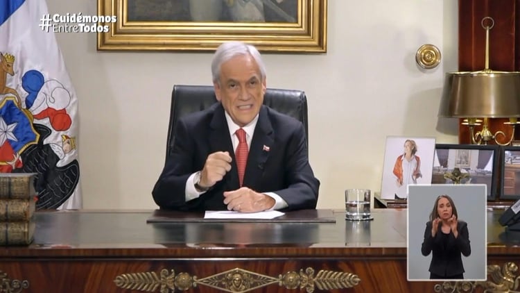 El presidente chileno, Sebastián Piñera.