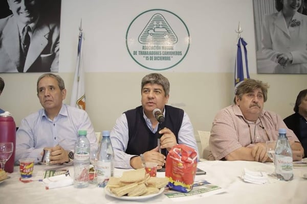 José Palazzo, Pablo Moyano y Ricardo Pignanelli forman el Frente Sindical