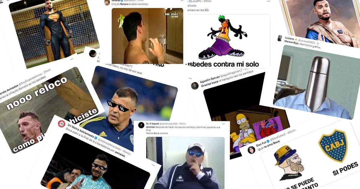 Los mejores memes de la clasificación de Boca a la final de la Copa Libertadores: San Quiquito Romero, las conversiones y los penales de Almirón