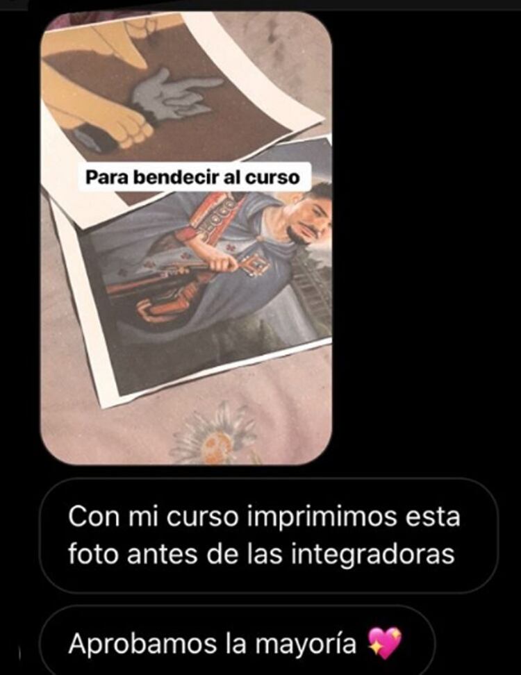 Ricardo Fort en estampitas para aprobar