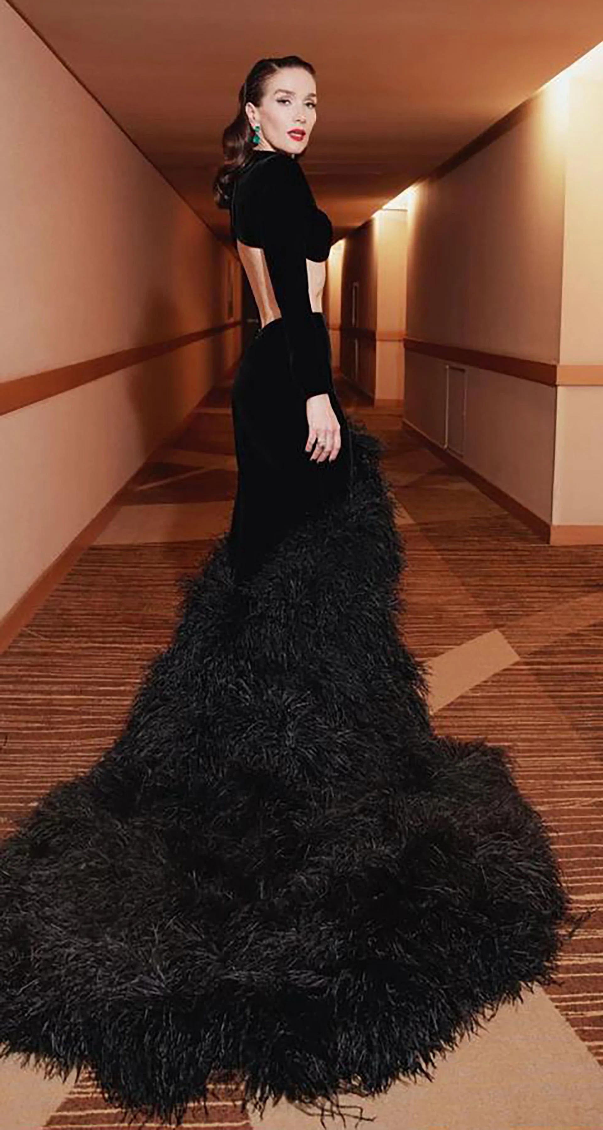 Natalia Oreiro cambió de look durante la gala  (Nina Capece)