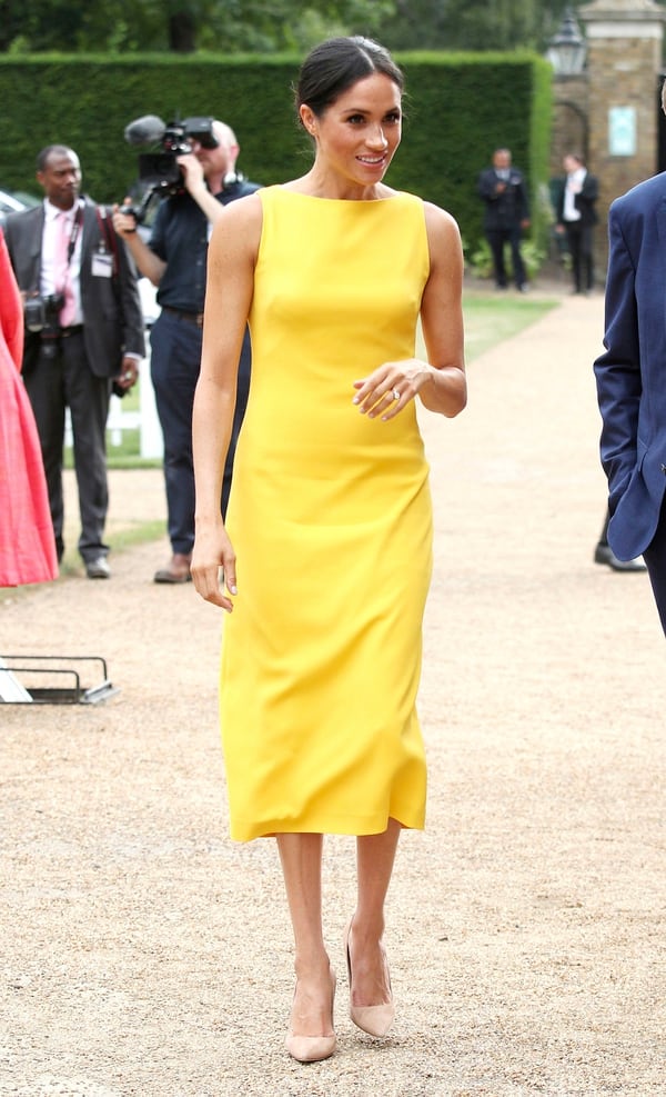 El estilo de Meghan Markle ha evolucionado desde que integra la familia real británica (Yui Mok/Pool Photo via AP)