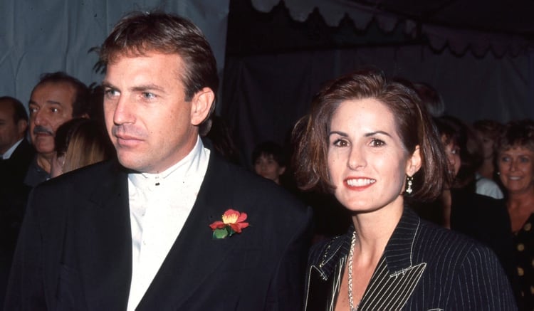 Kevin Costner y Cindy Silva estuvieron casados 16 años (Shutterstock) 