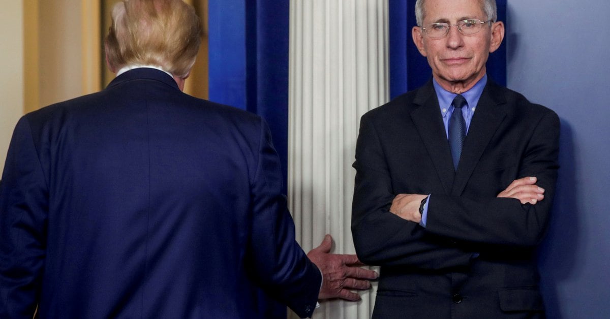 After the salute of Donald Trump, Anthony Fauci said that being a “liberator” could cause him to lose his temper with “repercussions”