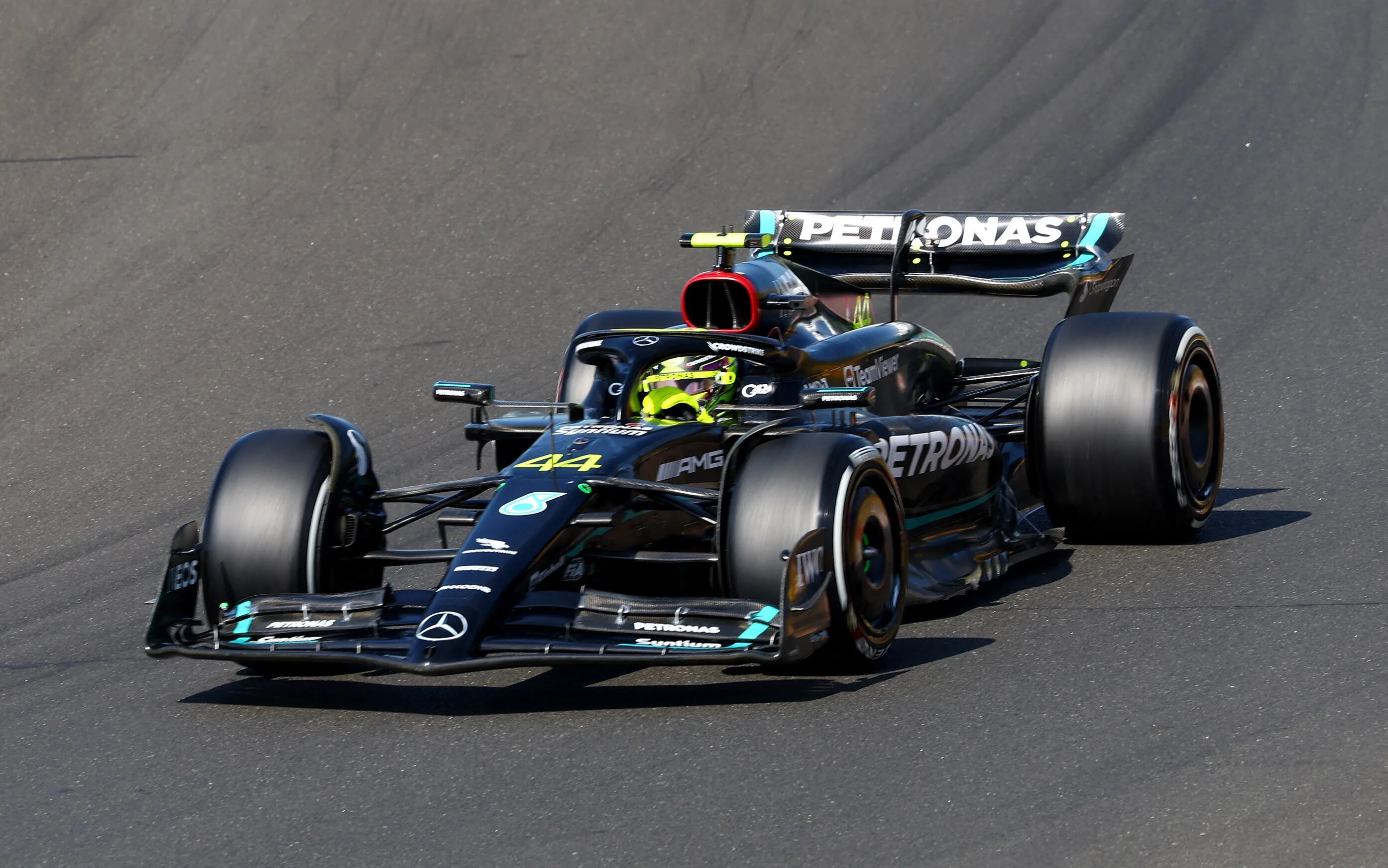 Lewis Hamilton en la clasificación de Hungría (REUTERS/Bernadett Szabo)