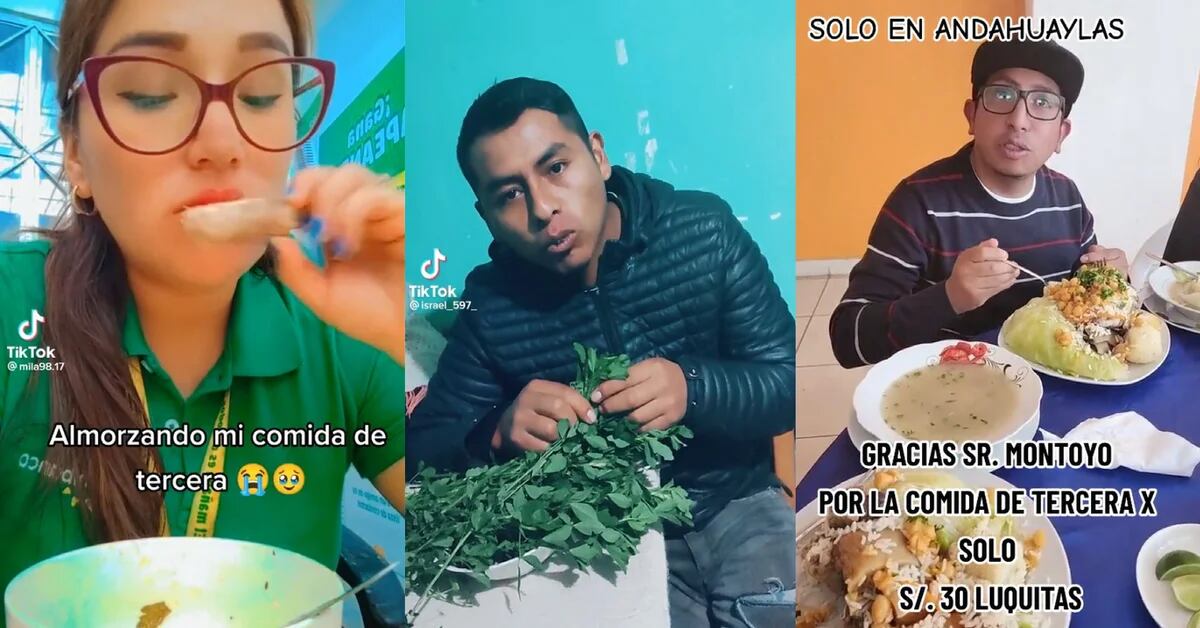 ‘Third class food’, Montoya’s comment goes viral on TikTok and users show what they eat