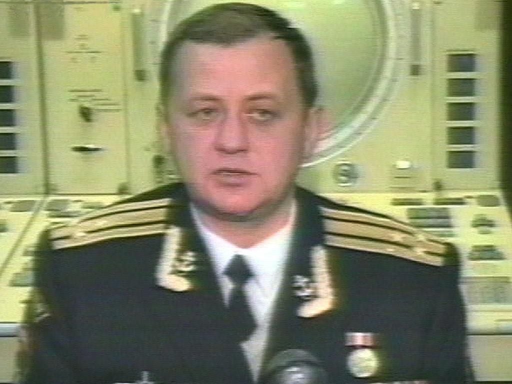 El capitán del Kursk, Gennady Lyachin