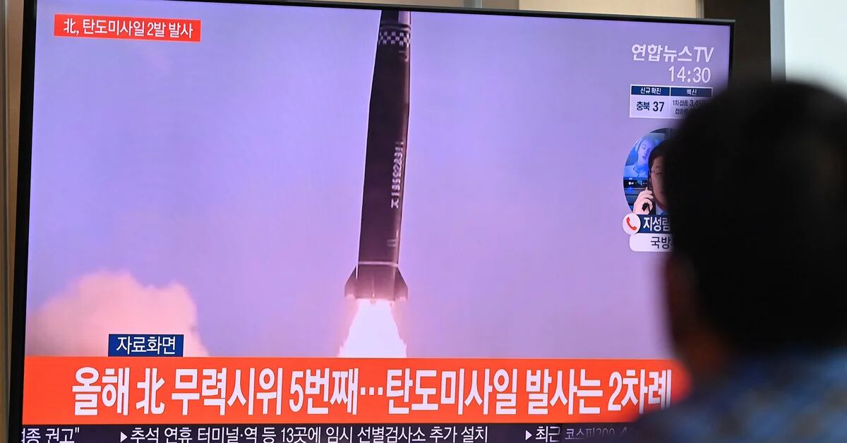 Nordkorea hat eine weitere ballistische Rakete getestet: die dritte von Kim Jong-un in vier Tagen bestellte