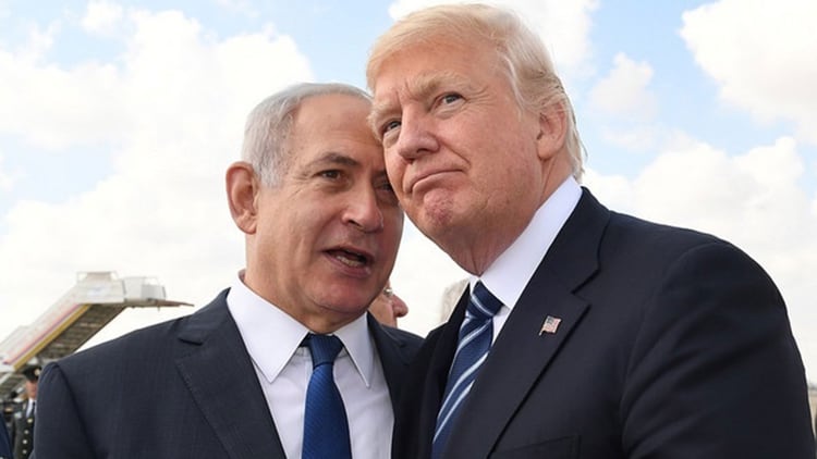 Benjamín Netanyahu y Donald Trump