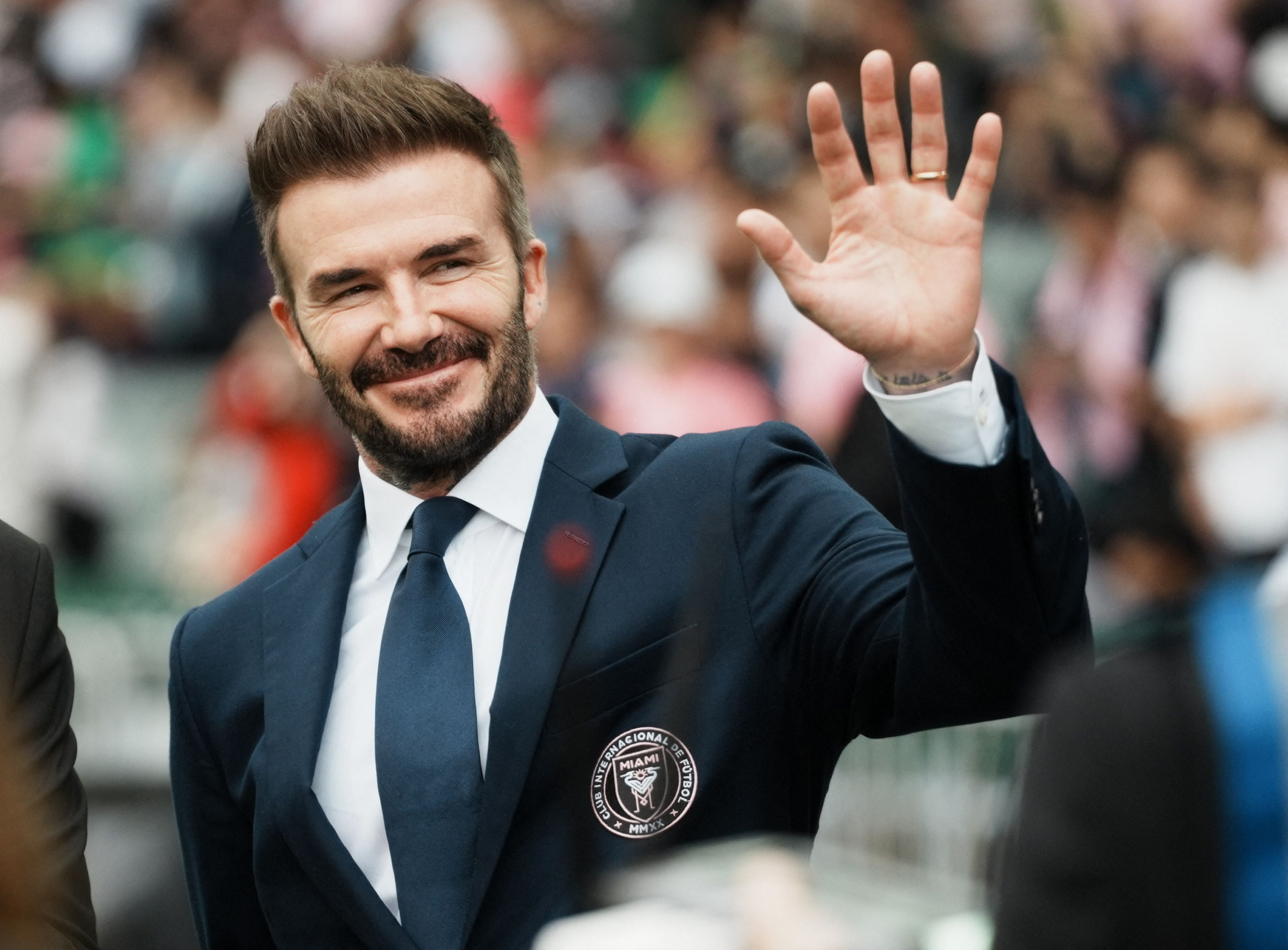 Beckham fue abucheado por los fanáticos (Reuters)