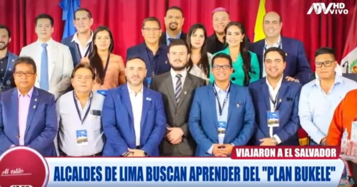 Lima mayors traveled to El Salvador seeking to learn from ‘Bukele plan’
