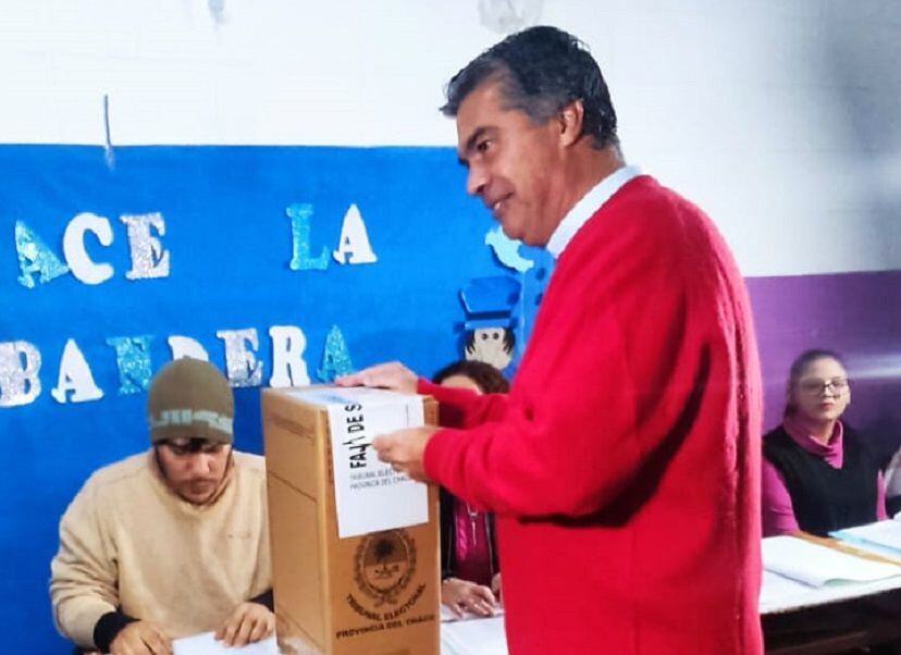 Elecciones Chaco 2023 Votó Jorge Capitanich