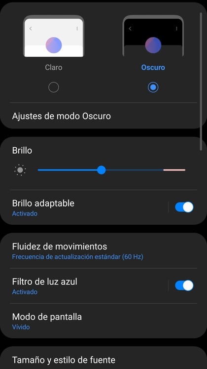 El modo oscuro se puede activar en Android 10 y en algunos celulares con Android 9. 