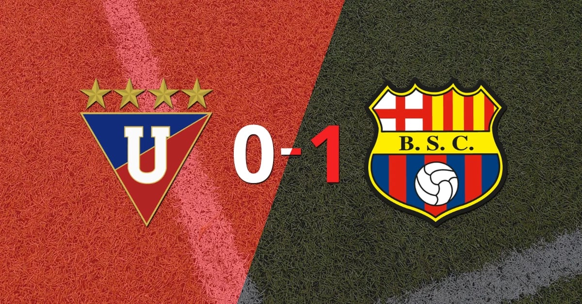 La Liga de Quito fell at home to Barcelona 1-0