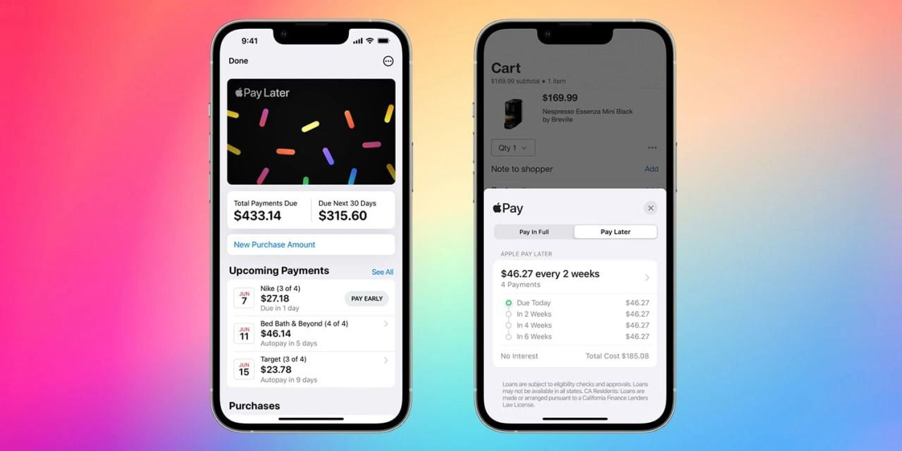 Función de Pagar Después con Apple Pay. (9to5Mac)